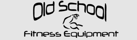 Old School Fitness Equipment Logo